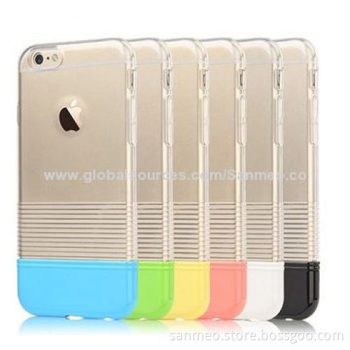 TPU Case for iPhone 6 Ultra-thin Perfect Fit, High Permeability, Colors are Bright and Fashion